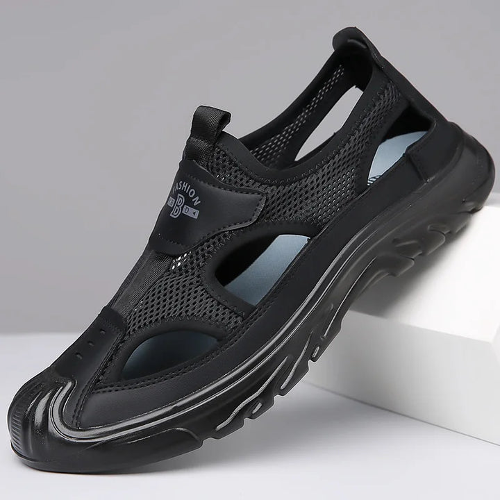 Breathable & Stylish Men's Mesh Sandals – Leon