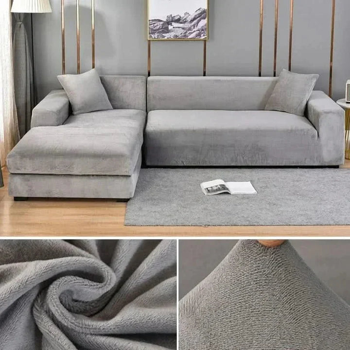 SamtLux Sofa Protector – Stretchy & Luxurious for Any Living Room