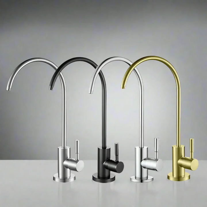 AquaFlow Rotatable Stainless Steel 304 Water Purifier Faucet