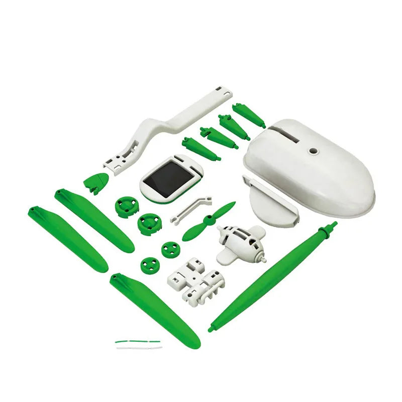 6-in-1 Solar Robot Kit – Build and Learn with Boat, Windmill, Car and More