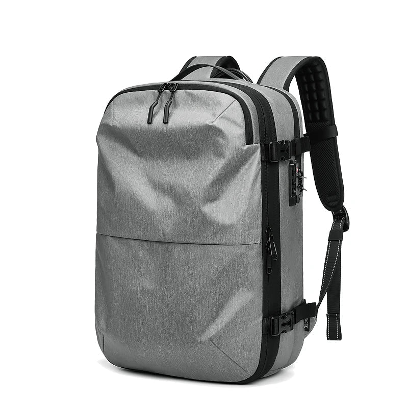ElitePack Rucksack mit Luftkompression | Wasserdichter 60L-Rucksack für Business und Reisen mit Vakuum-Kompressionstechnologie