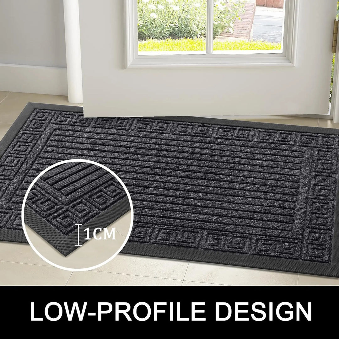 Solistra - Low-Profile Anti-Slip Entrance Mat for Indoors