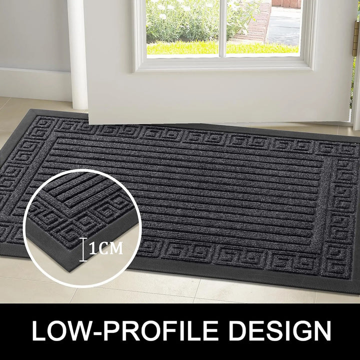 Solistra - Low-Profile Anti-Slip Entrance Mat for Indoors