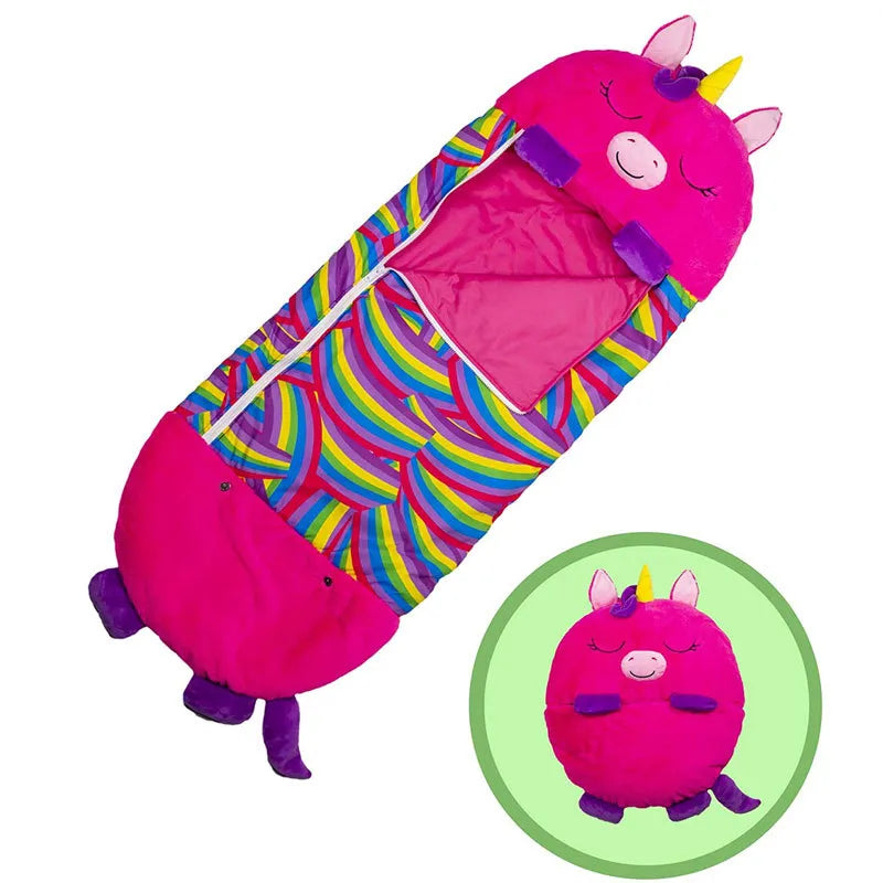 Foldable Animal-Shaped Kids' Sleeping Bag – Snoozi