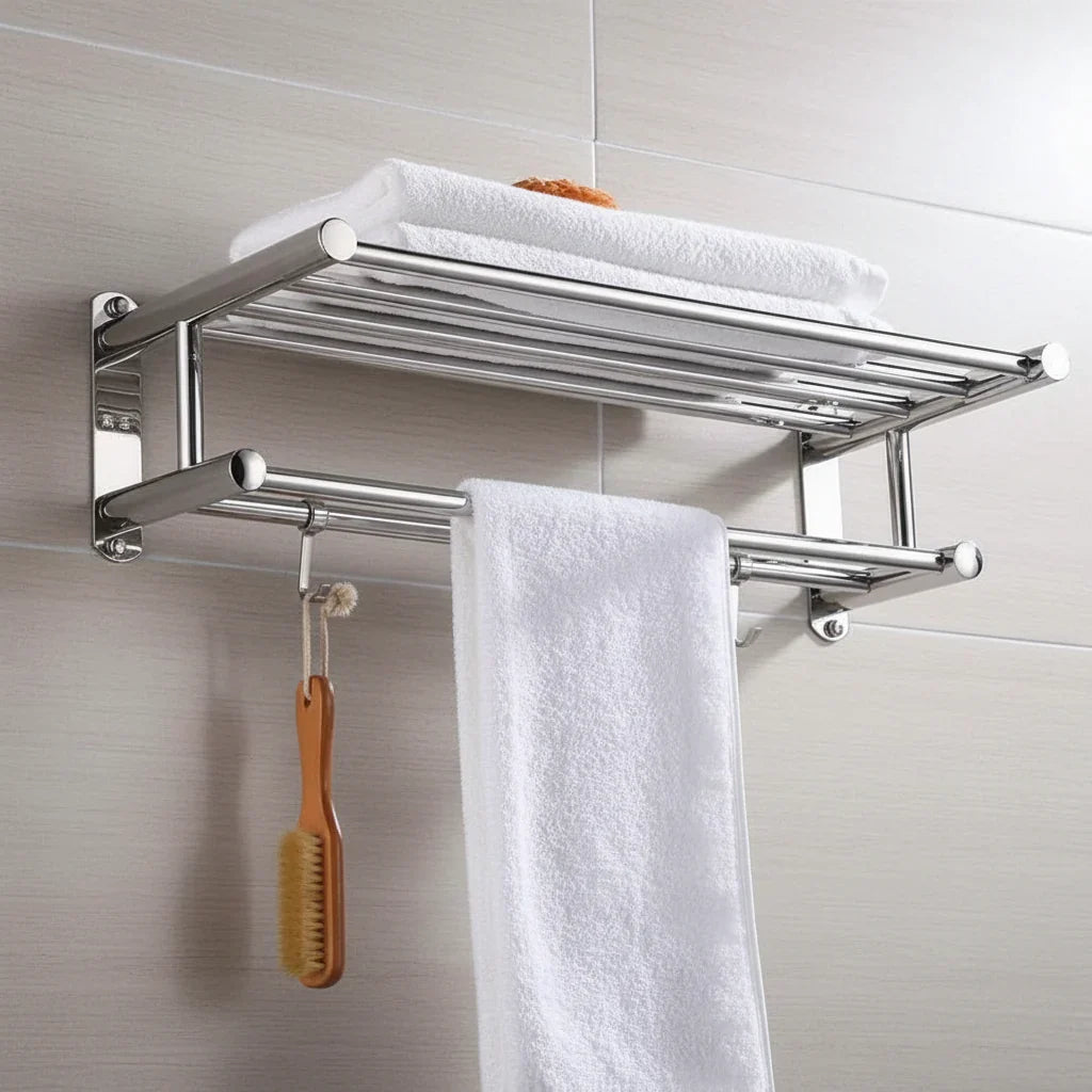 STEELRACK – Space-Saving & Elegant Stainless Steel Towel Rail