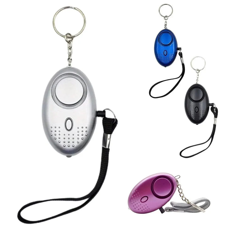 Personal Safety Alarm with LED Light (130 dB) – SafeSound