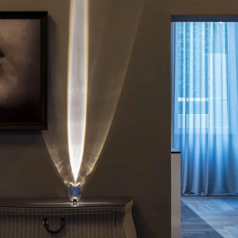 StarGlow - Enchanting Crystal-Eye Night Lamp