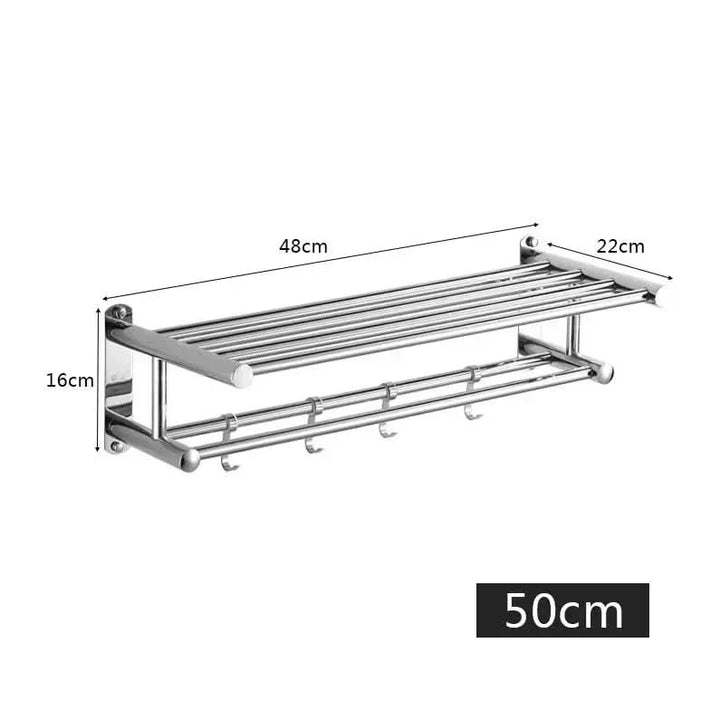 STEELRACK – Space-Saving & Elegant Stainless Steel Towel Rail