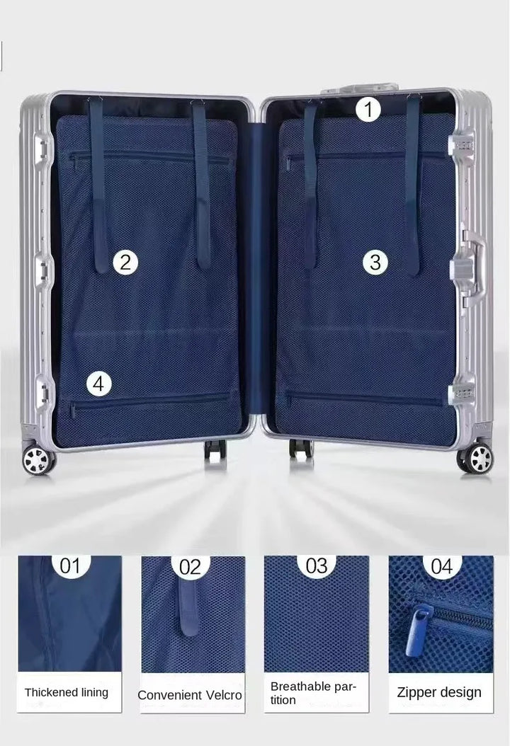 Aluminium-Magnesium Hard Shell Suitcase – Sarajevo