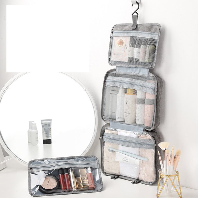 TravelTidy – Kompakter Kosmetik-Organizer mit 4 Fächern