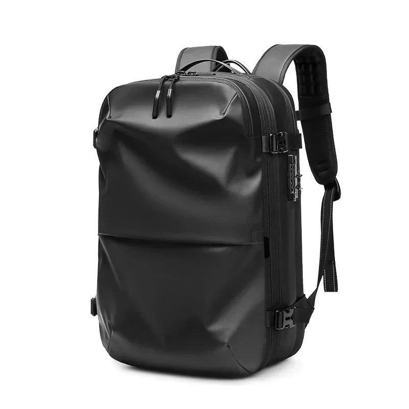 ElitePack Rucksack mit Luftkompression | Wasserdichter 60L-Rucksack für Business und Reisen mit Vakuum-Kompressionstechnologie