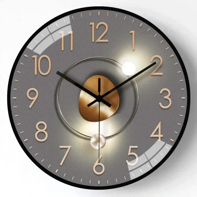 Elegant Wall Clock, Silent and Ideal for Any Room