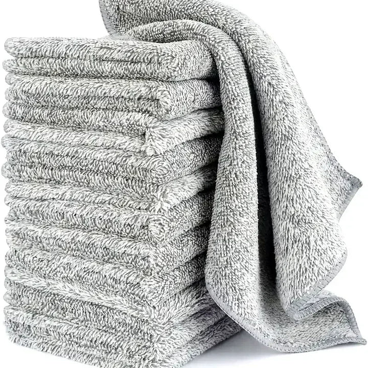 5-Piece Microfibre Cloth Set – Soft and Absorbent, Reusable