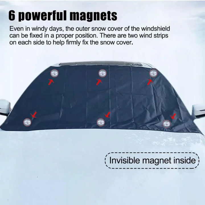 All-Weather Magnetic Windscreen Cover – FrostGuardia