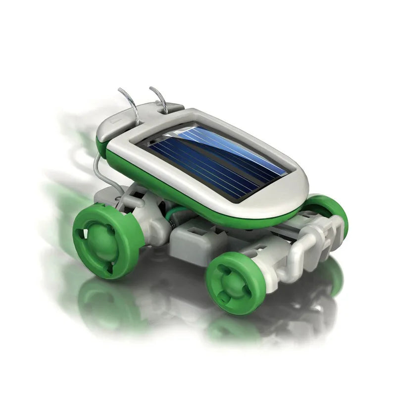 6-in-1 Solar Robot Kit – Build and Learn with Boat, Windmill, Car and More