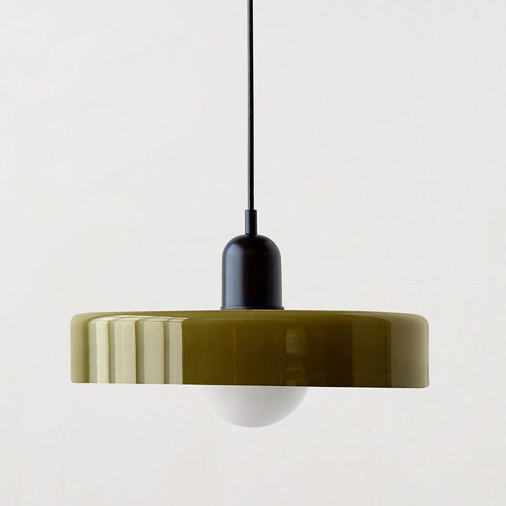 Colourful Bauhaus-Style Pendant Lamp - StiloGlas