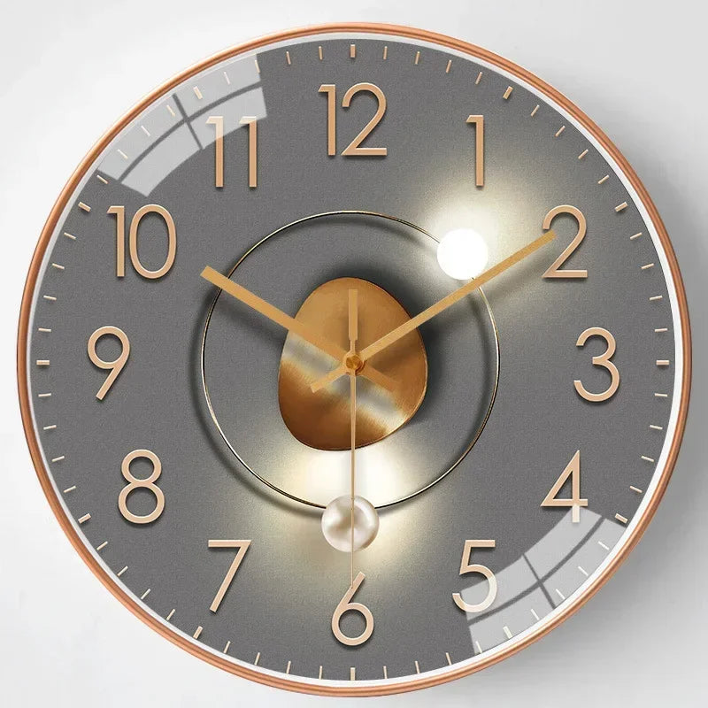 Elegant Wall Clock, Silent and Ideal for Any Room