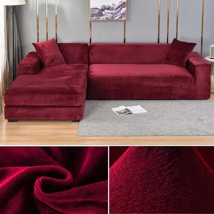 SamtLux Sofa Protector – Stretchy & Luxurious for Any Living Room