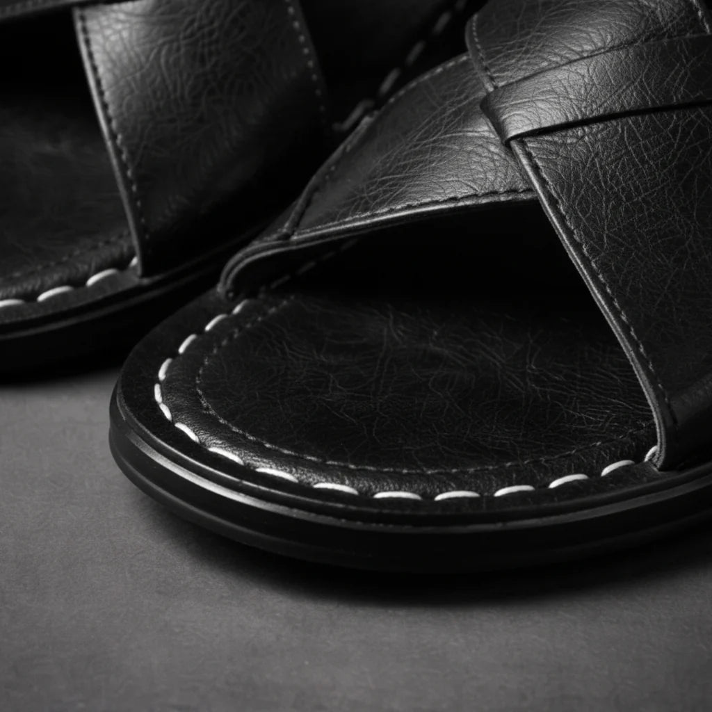 Men's Sandals | Crossed Straps & Easy Entry