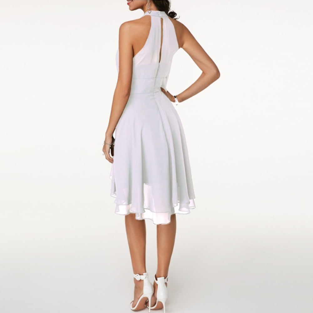 Stylish Dress with Charming Ruffles – Isabella