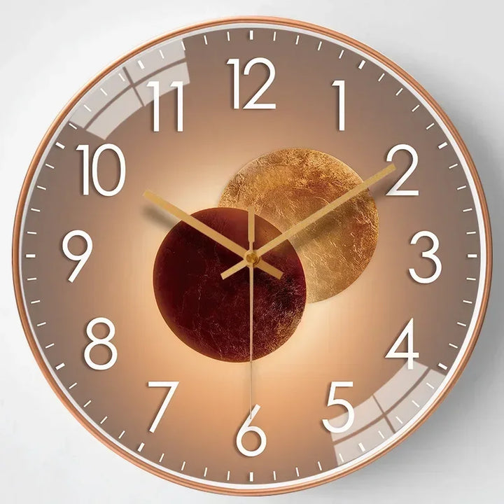 Elegant Wall Clock, Silent and Ideal for Any Room