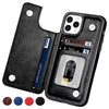 LeatherGuard | Elegant Leather Case with Card Compartments and Magnetic Closure | Vanero