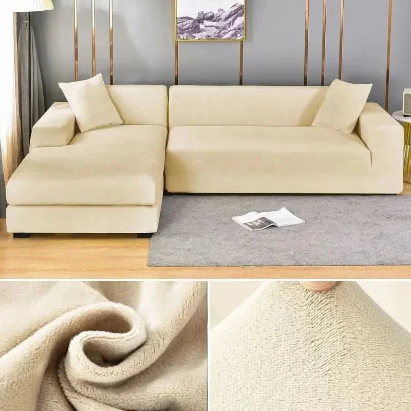 SamtLux Sofa Protector – Stretchy & Luxurious for Any Living Room