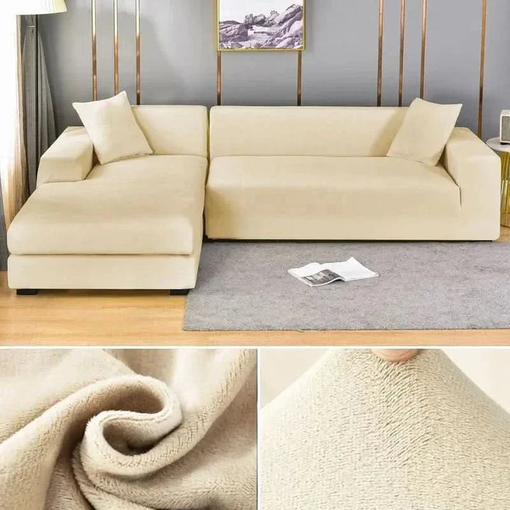 SamtLux Sofa Protector – Stretchy & Luxurious for Any Living Room