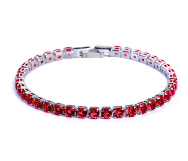 Aurora Tennis Bracelet with Zirconia