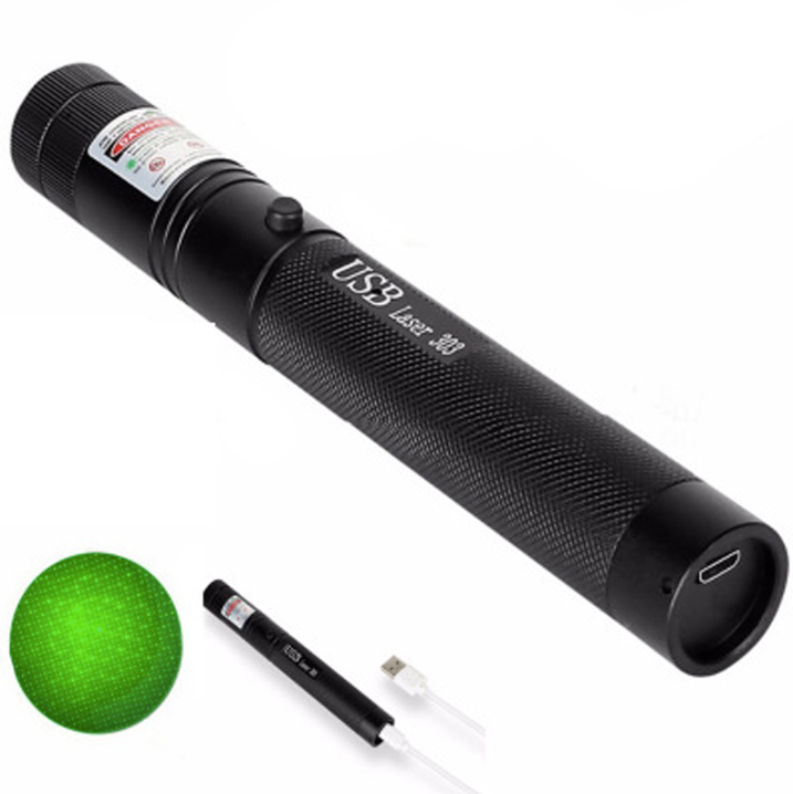 Zelara-Power Laser Pointer 303 - High-Powered Rechargeable USB Visible Laser Pointer
