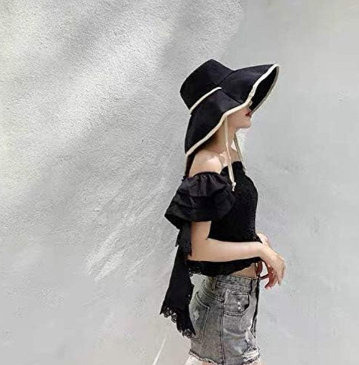 Women's Large Sun Hat with Wide Brim – Livia