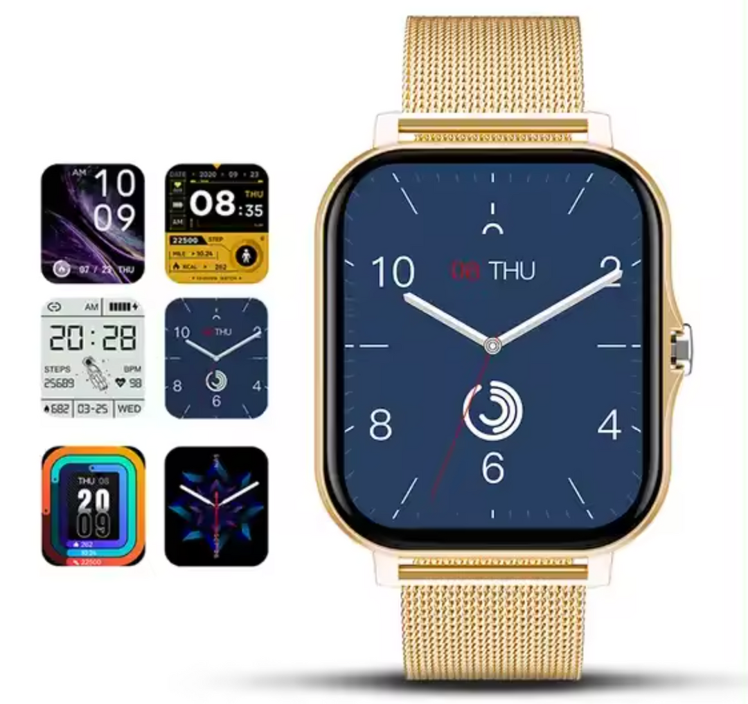 Elegant Smartwatch with Health and Activity Tracking for Women