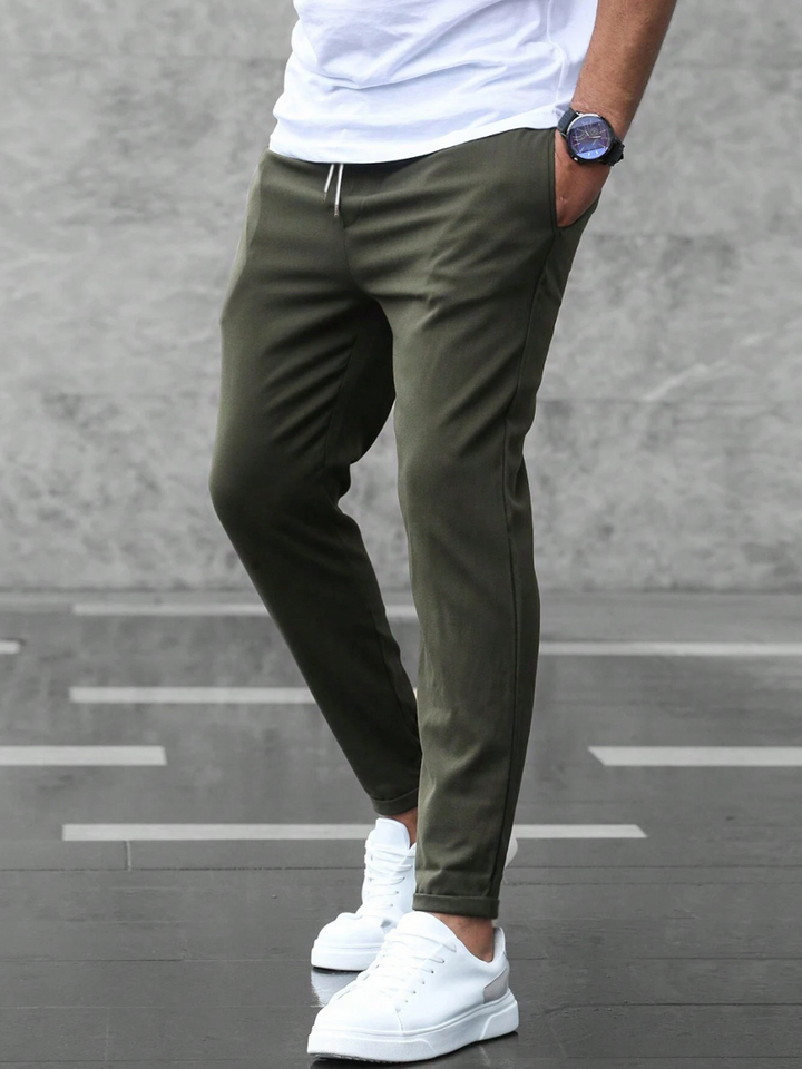 Men’s Stretch Trousers – Modern Fit for Work and Casual Wear