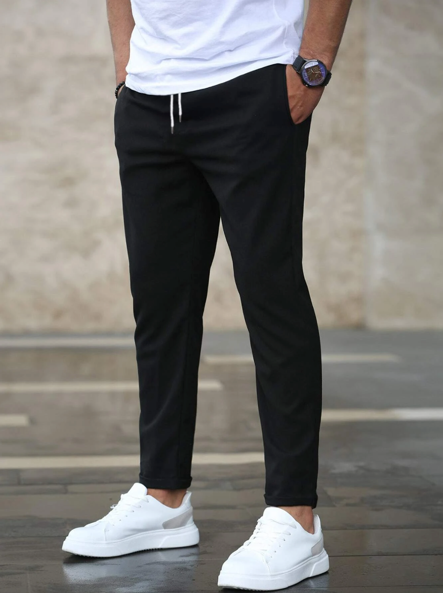 Men’s Stretch Trousers – Modern Fit for Work and Casual Wear