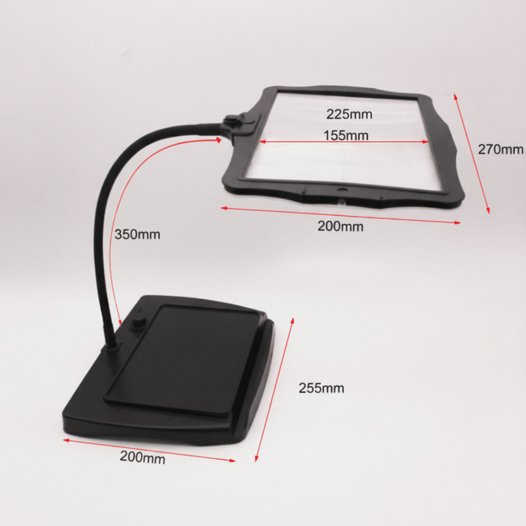 HANDWERK LUX – LED Desk Magnifying Lamp for Precise Work and Clear Detail