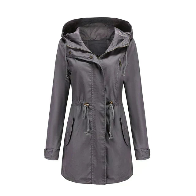 Stylish Women's Hooded Jacket – Marielle