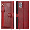 Premium Leather Flip Wallet for iPhone & Case with Stand