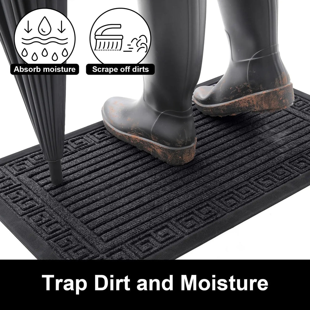 Solistra - Low-Profile Anti-Slip Entrance Mat for Indoors