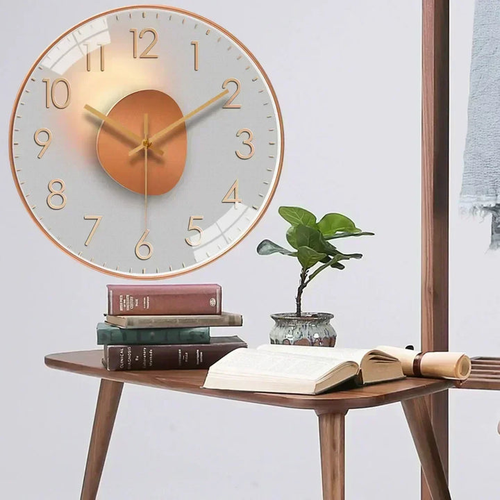 Elegant Wall Clock, Silent and Ideal for Any Room