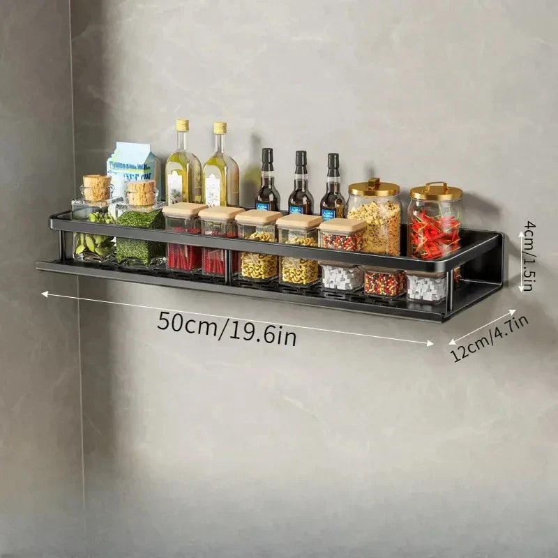 Modern Black Kitchen Shelf – MetroRack
