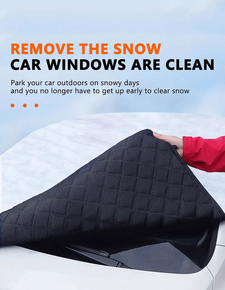 FrostGuard Pro | 5-Layer Windscreen Cover | Magnetic and Wind-Resistant | Complete Ice Protection