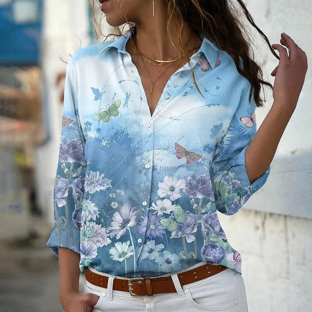 JacobNora AUS – Stylish Blouse with Print