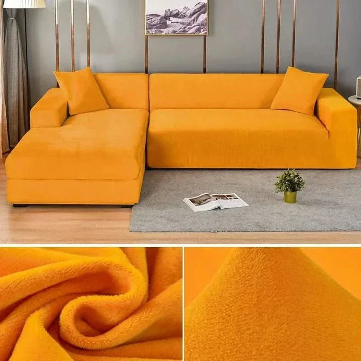 SamtLux Sofa Protector – Stretchy & Luxurious for Any Living Room