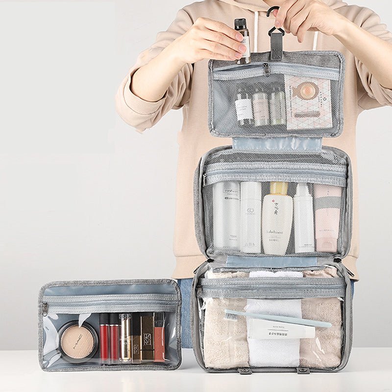 TravelTidy – Kompakter Kosmetik-Organizer mit 4 Fächern