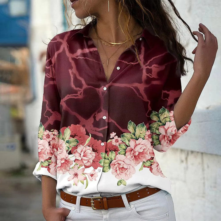 JacobNora AUS – Stylish Blouse with Print