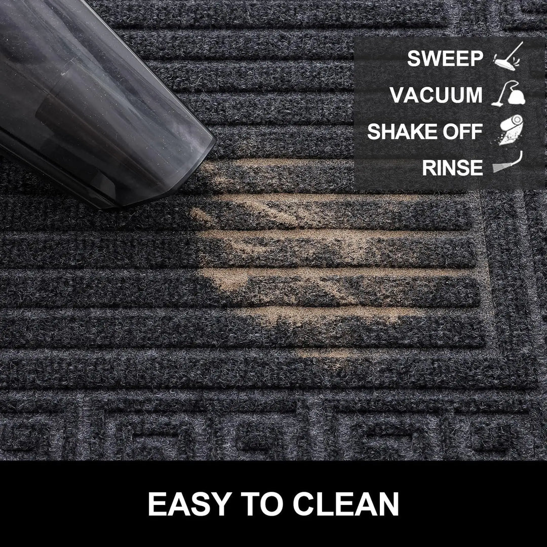 Solistra - Low-Profile Anti-Slip Entrance Mat for Indoors
