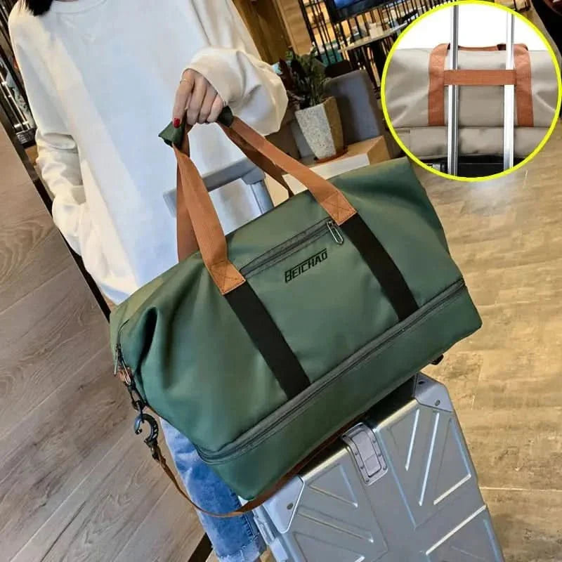 FlexFit Pro Reisetasche – Perfekt organisiert für Fitness und Reisen