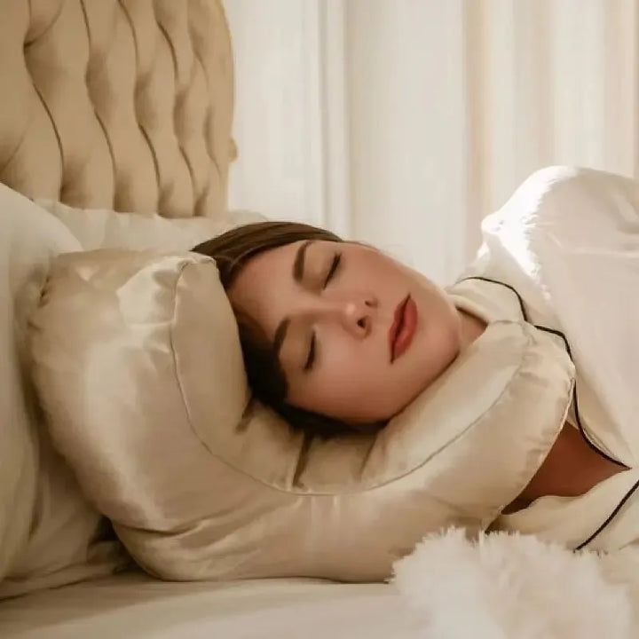 SilkRest - Face Pillow with Deluxe Satin Cover