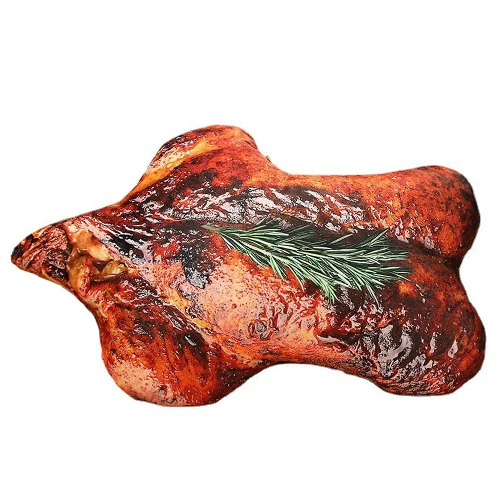 Simulated BBQ Soft Toy - GrillMaster Cushion