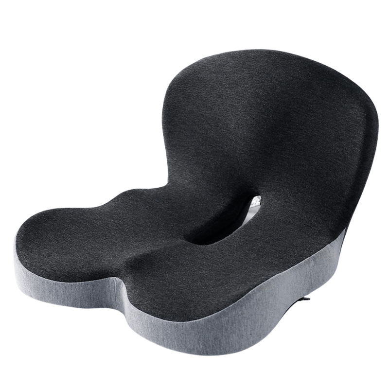 Chair Cushion | Ergonomic Memory Foam Cushion | Weight-Bearing & Non-Slip | ErgoComfort